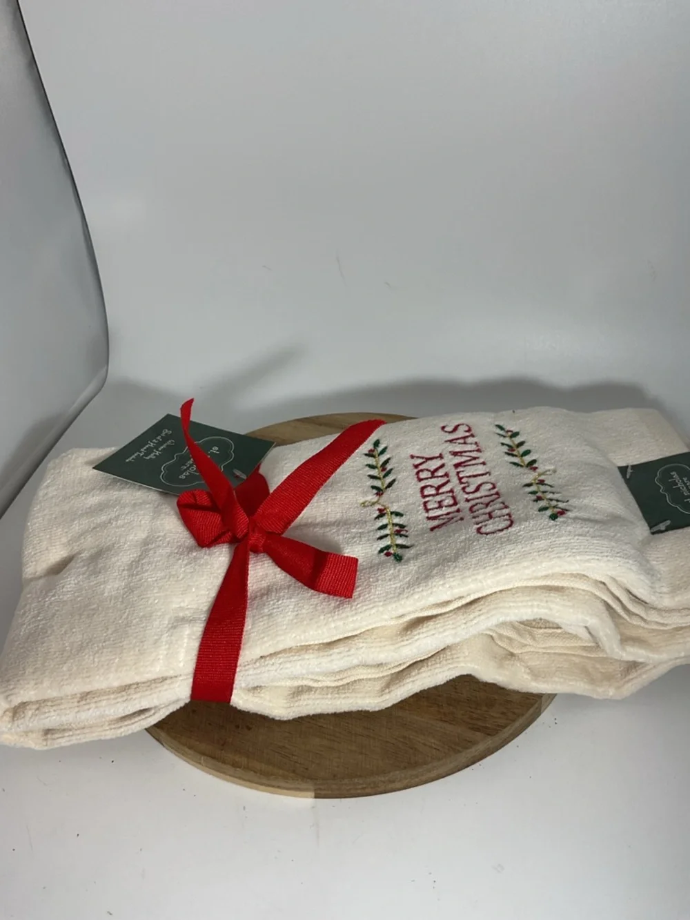 St. Nicholas Square Set of 2 Christmas Hand Towels New